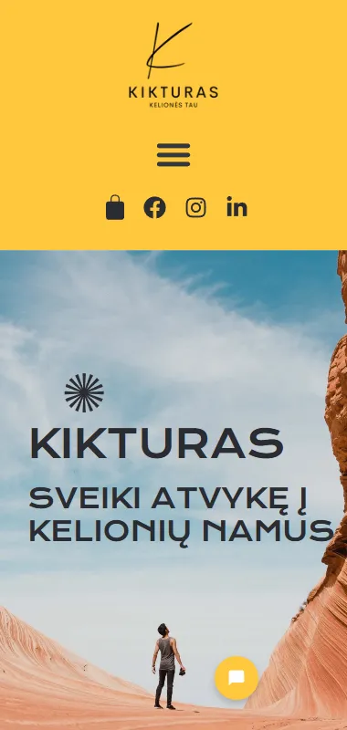 Kikturas.lt mobili versija