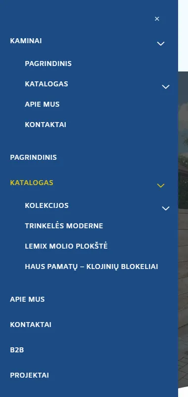 Tvorakonekt.lt / Kaminai.com mobili versija